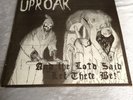 RARE ORIGINAL... Uproar - And the Lord Said 'Let there Be  LP  (Punk Rock) 1983