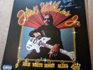 Hank Williams jr -Rich White Honky Blues Gold Vinyl LP w/ Signed cover/ Autopen?