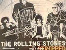 SIGNIERT: stripped vinyl lp rolling stones