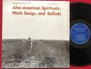 AFRO-AMERICAN SPIRITUALS WORK SONGS LP SHRINK BLUES LIBRARY OF CONGRESS AFS L3
