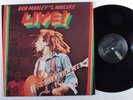 BOB MARLEY & THE WAILERS Live  ISLAND LP VG+ p