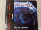 Metallica Ride The Lightning Vinyl 2X 12” Blue Vinyl 2010 WB VG++/EX /1000