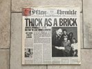 Jethro Tull _ Thick As A Brick _ Vinile LP Newspaper _1972 Chrysalis Italy 1st p