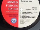 RARE ARMED FORCES RADIO SERVICE AFRTS LP DAVID LEE ROTH & BREATHE DJ PROMO NICE
