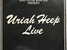 URIAH HEEP Live 2LP g/fold 1973 OZ BRONZE VG++/VG+