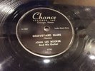 JOHN LEE BOOKER - Chance 1110 - Graveyard Blues/I Love To Boogie RARE BLUES 78