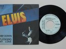 Elvis Presley Way Down Rare Italian White Label Promo PB 0998 Italy