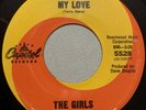The Girls-My Love/My Baby-RARE Capitol Garage Psych 45