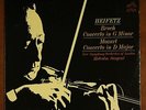 Jascha Heifetz Bruch, Mozart Concertos LP HEAR RCA Living Stereo LSC-2652 1S/4S