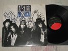 FASTER PUSSYCAT Self-Titled AUTOGRAPHED 1987 LP Signed By Full Original Lineup
