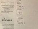 NINE INCH NAILS Mudstock OFFICIAL TEST PRESSING Vinyl DLP *1 of only 5 ever made