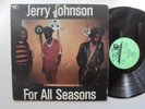 JERRY JOHNSON For All Seasons WACKIE'S Lovers Rock + Synth Funk Soul Reggae LP