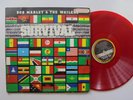BOB MARLEY & THE WAILERS Survival TUFF GONG Red Vinyl + Ja Press Reggae LP