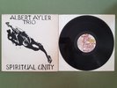 ALBERT AYLER TRIO  Spiritual unity  LP Vinile 33 giri US 1965 Special Edition