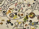 Vtg LED ZEPPELIN III Album 1977 PRESSING Record WHEEL COVER OG VINYL is NR MINT