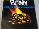 John Lee Hooker Burnin’ UK Original Vinyl Record Album LP Joy RARE Boom Boom EX