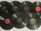 Seven COUNTRY 78's - BUD BILLINGS, Pop Hanks, PAUL HOWARD, Hi-Flyers, HUGH CROSS