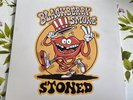 BLACKBERRY SMOKE “Stoned” RED & BLACK SPLATTER Vinyl RSD LP - The Rolling Stones