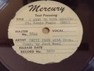 PATTI PAGE You Belong To Me / I Went To Your Wedding 78 Mercury 5899 TEST PRESS