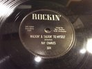 RAY CHARLES Rockin 504 Walkin' & Talkin' To Myself/Wonderin' And Wonderin' BLUES