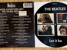 BEATLES UK LET IT BE PICTURE DISC 20TH ANNIVERSARY 45 ENGLAND 1990 RARE ISSUE