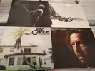 4 x ERIC CLAPTON VINYL LPs - EXCELLENT CONDITION