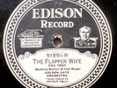 Edison Disc 51551 Golden Gate Orch The Flapper Wife / Hosty Totsy Now 78 ED#3