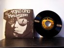 YOKO ONO 7 Inch 45 Mrs. Lennon_Midsummer new york 1971 Apple italy PS