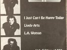 P3 *LIMITED EDITION* Damned - I Just Can't Be Happy Today. Lively Arts LA Woman