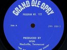 CARTER FAMILY GRAND OLE OPRY ORIGINAL RADIO SHOW RECORD BILL ANDERSON THE BROWNS
