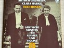 HASKIL & GRUMIAUX violin sonatas BEETHOVEN 1stPress PHILIPS STEREO 4LP Box MINT