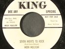 Moon Mullican: Seven Nights To Rock/ I'Ll Segeln Mein Schiff Alone King 7 