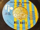 Original Chicago Northern Soul 45 Mel Britt She'll Come Running Back FIP HEAR