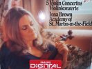 Philips Digital 411 125-1 Telemann/Iona Brown '5 Violin Concertos' NM+ Holland