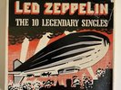 LED ZEPPELIN - THE 10 LEGENDARY SINGLES - Rare box set - WEA New Zealand - NM/EX