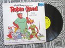 Walt Disney's Robin Hood Story And Songs  LP  Disneyland records #1353 VG+