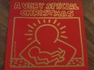 A Very Special Christmas Vinyl Record Keith Haring 1987 Vintage Run-DMC