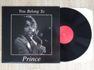 PRINCE You Belong To Prince LP Live in Houston Rare