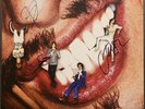 The Darkness PINEWOOD SMILE Signed Vinyl Record LP Red Colored Autographed