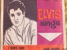 Elvis Presley - Good Rockin' Tonight - RCA Portrait Series 45 - cover only
