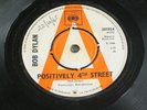 Bob Dylan - Positively 4th Street  - UK CBS  - Demo -  Ex - Listen