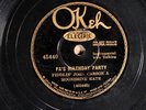 Fiddlin' John Carson & Moonshine Kate OKEH 45440 E- PREWAR COUNTRY HILLBILLY 78