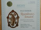 DGG ARCHIV 198422 / 3 rare ED 1 BIBER Rosenkranzsonaten Melkus Dreyfus cleaned