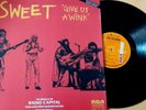 SWEET-GIVE US A WINK-LP Mexico Promo Radio Unique Cover PS -RCA Victor