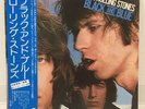 ROLLING STONES / BLACK AND BLUE JAPAN ISSUE LP W/ OBI, INNER, INSERT