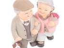 Time-remember Ornaments Bride Mother Valentine's Day Couple Statue