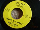 benny curtis  thats all right  resist records.