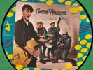 Gene Vincent,rare picture disc 45rpm single- Be-bop-a-lula / Bluejean Bop, exc