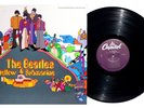 The BEATLES - Yellow Submarine LP Purple Label Vinyl 