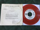 JOHNNY CASH Rare 1964 Promo Red Vinyl 45 PS “It Ain't Me, Babe” Pro.Title Sleeve